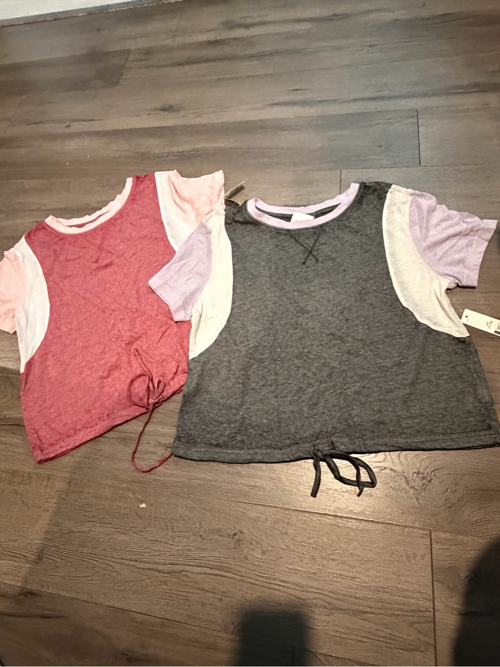 Juniors No Boundaries 2PK Tee Size L 11-13